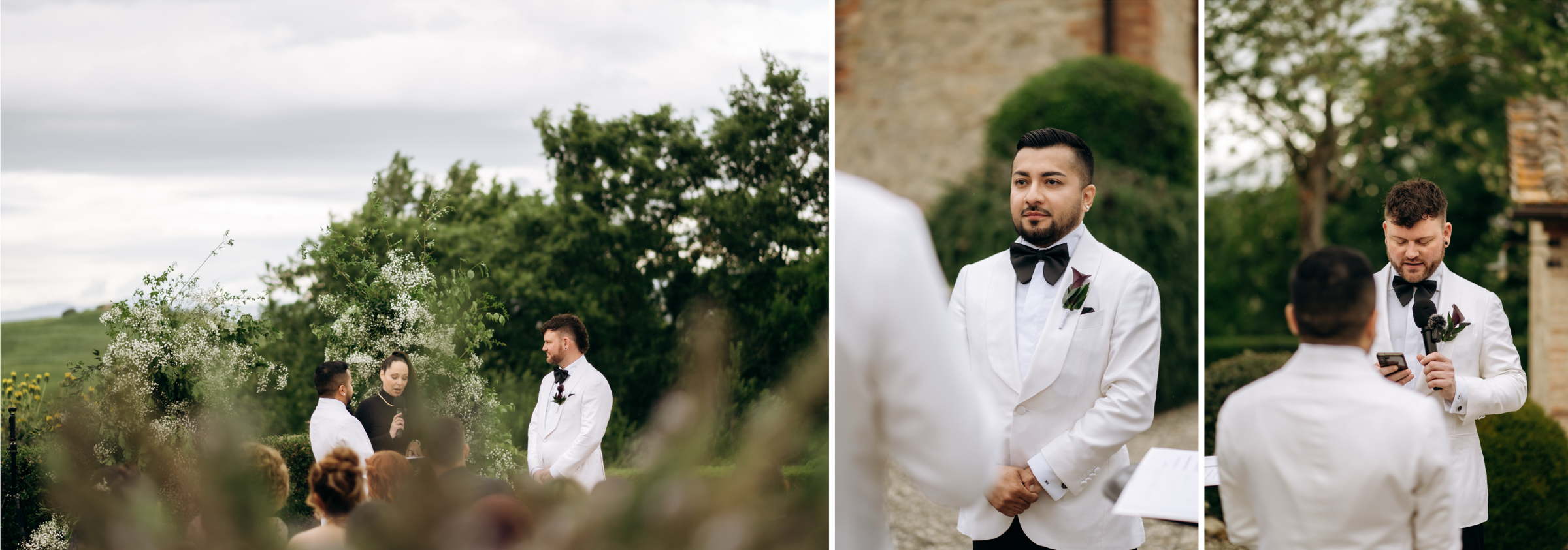 Same Sex Wedding at Villa Boscarello Tuscany Marco Vegni Photographer