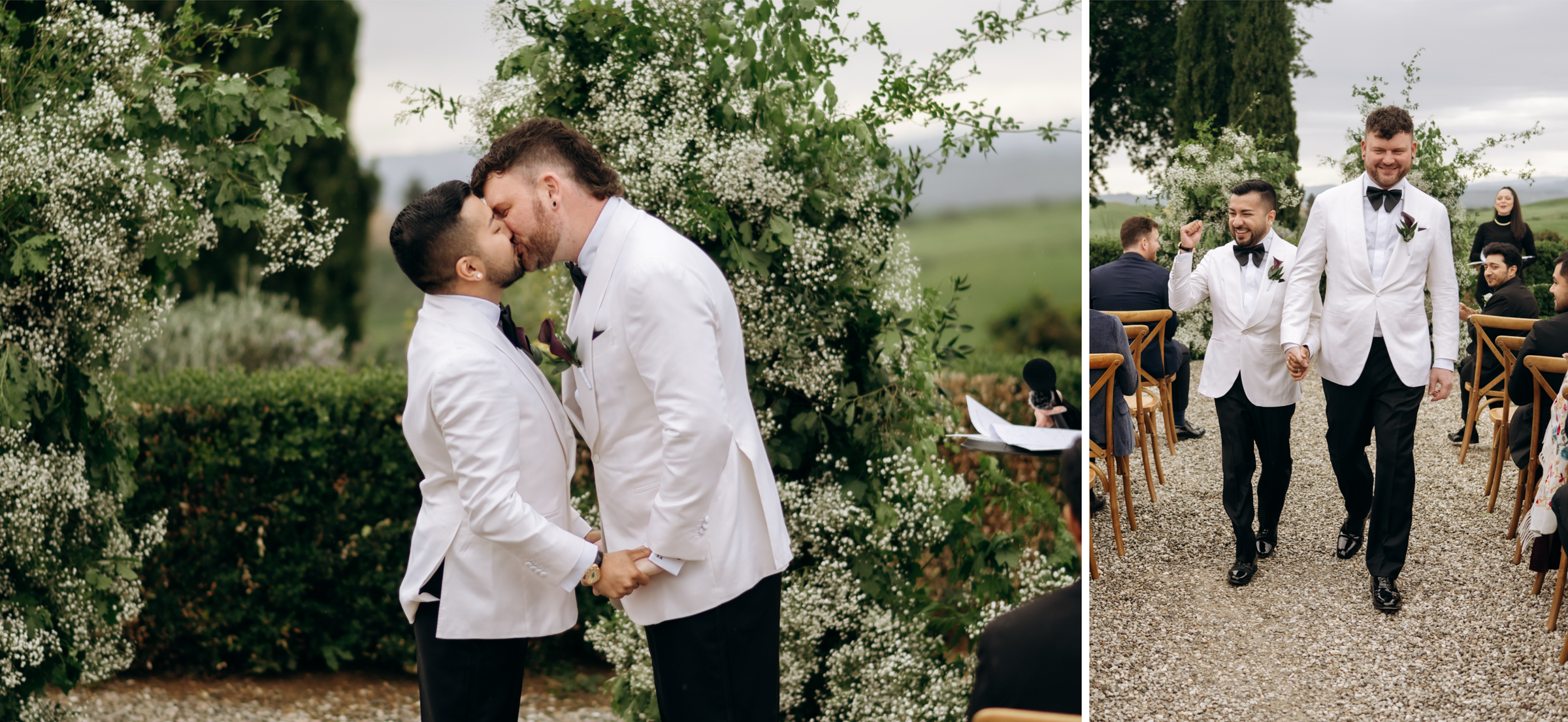 Same Sex Wedding at Villa Boscarello Tuscany Marco Vegni Photographer