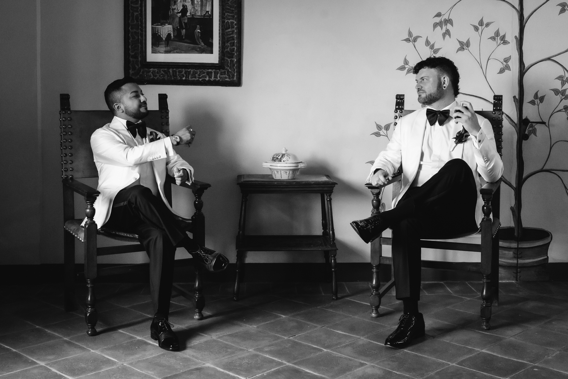 Same Sex Wedding at Villa Boscarello Tuscany Marco Vegni Photographer